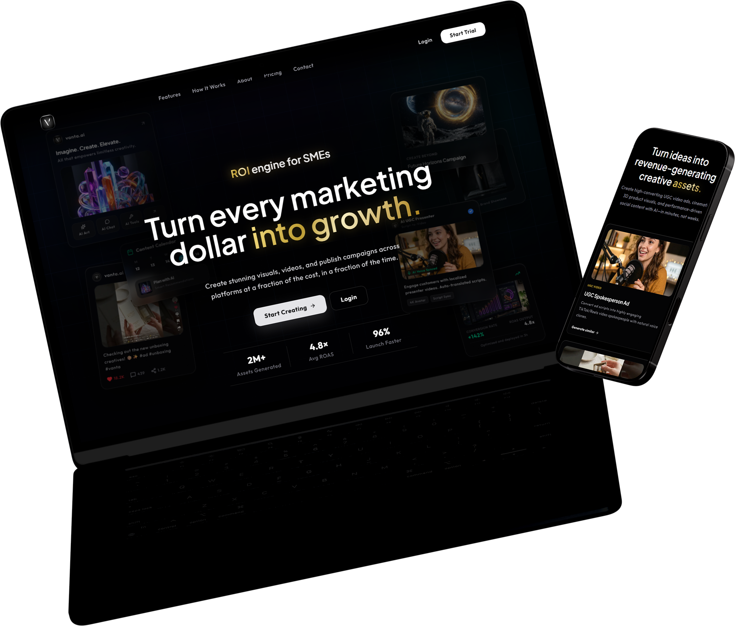 AI Marketing Suite Dashboard