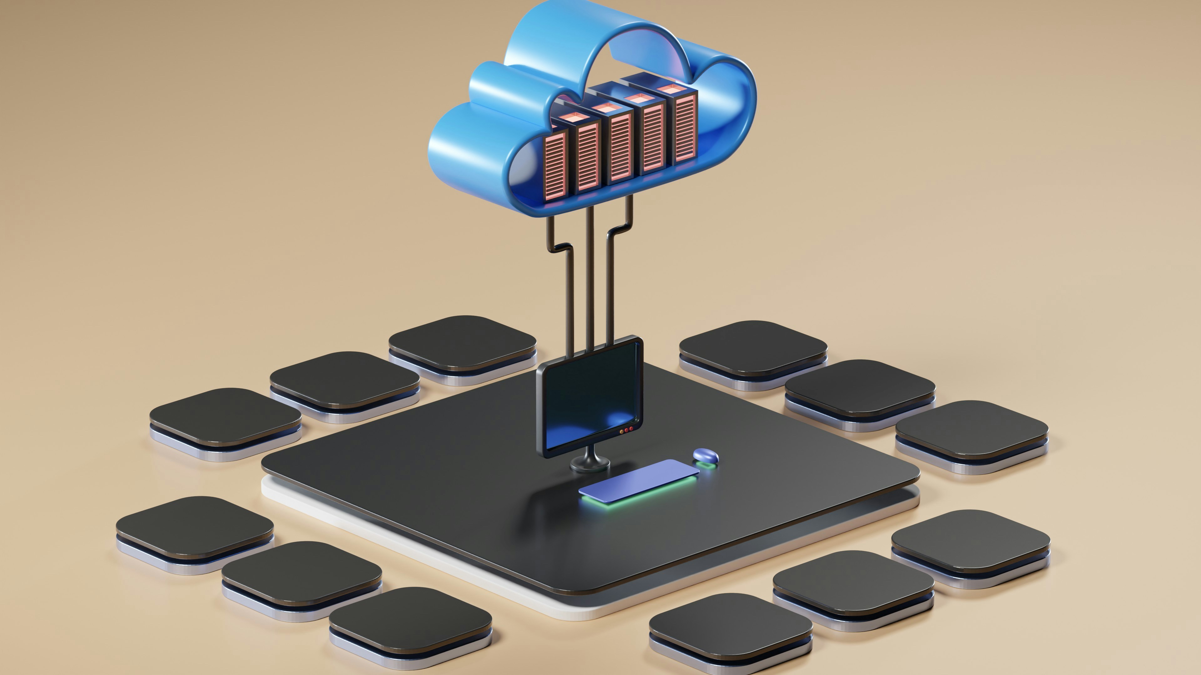 Cloud & Infrastructure Illustration